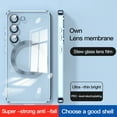 thumbnail image 2 of TECH CIRCLE Galaxy S23 Ultra MagSafe Case with Camera Lens Protector,Full Protection Clear Magnetic Case Compatible with MagSafe Anti-Scratch Cover for Samsung Galaxy S23 Ultra 6.8" 2023,Dark Purple, 2 of 6