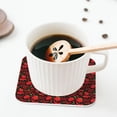 thumbnail image 6 of Kdxio Tomatoes And Chili Funny Coasters,4 Pcs Leather Coasters,Housewarming Gifts,Protect Furniture from Water Marks Scratch and Damage, 6 of 8