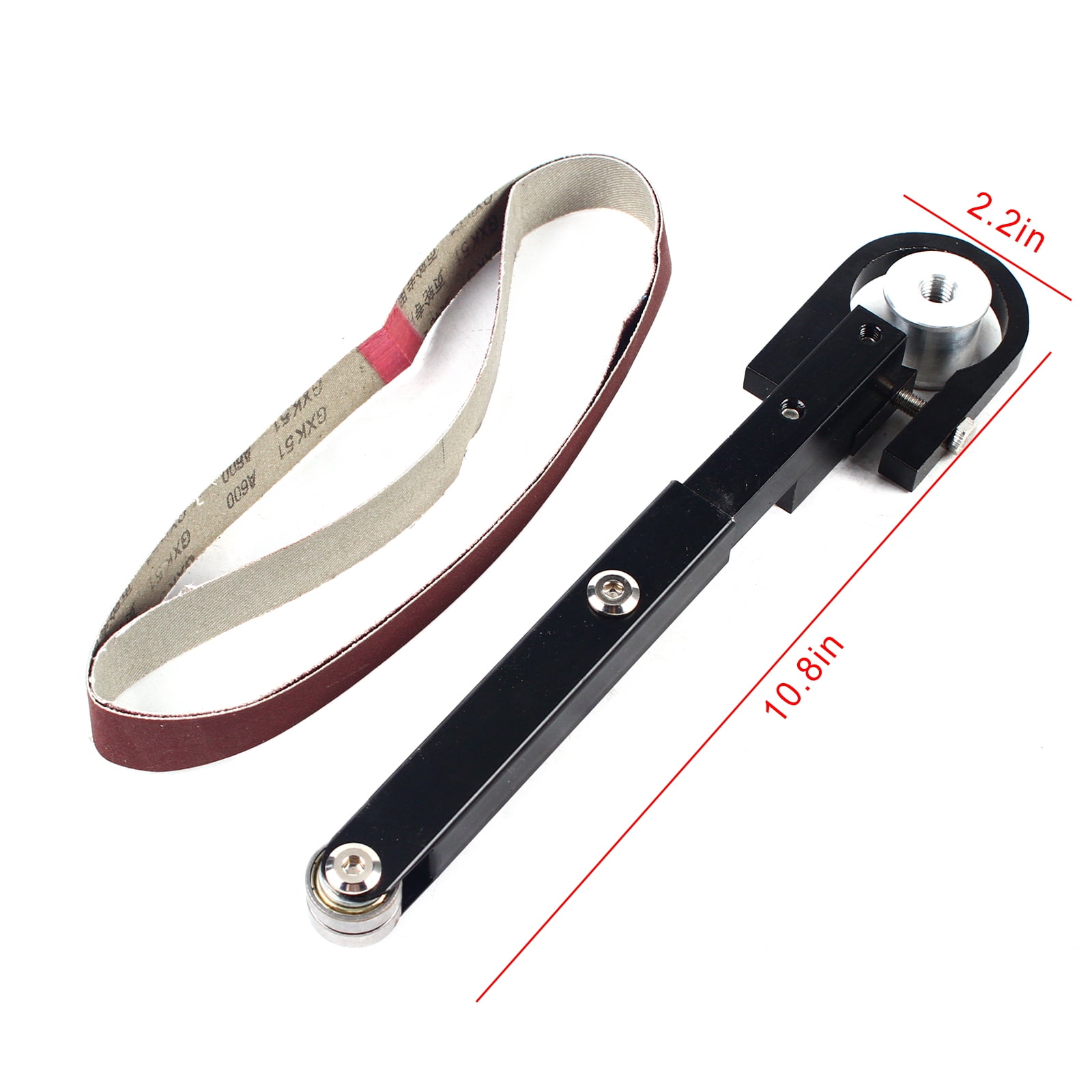 Aluminum Alloy Belt Grinder Wheel for Angle Grinder, High-Quality Belt Sander Stand for Stable Grinding, Polishing, and Forging