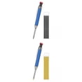 thumbnail image 1 of 2x Deep Hole Solid Carpenter Pencil Marker Woodworking Black and Yellow Macarena none, 1 of 5