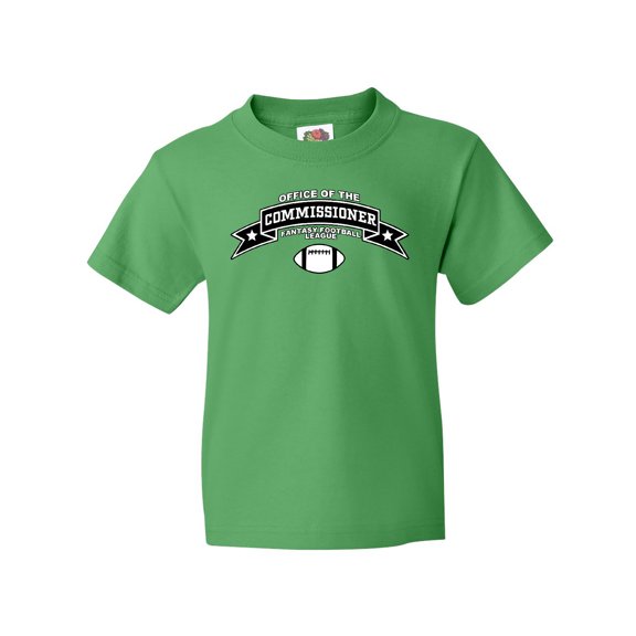 Inktastic Fantasy Football Office of the Commissioner Youth T-Shirt