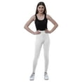 thumbnail image 2 of Moomaya Womens Stretch Pants Super Soft Yoga Leggings for Kurtis women, 2 of 6