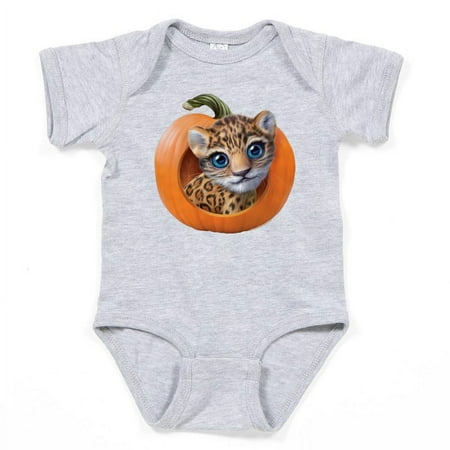 

CafePress - PD Moreno s Halloween Jaguar - Cute Infant Bodysuit Baby Romper - Size Newborn - 24 Months