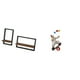 thumbnail image 1 of Estantes Flotantes De Madera De Estilo Rústico Moderno Para Pared, Ideales Para Cocina, Oficina O Comedor. Incluyen Una Figura De Payaso, Una Escultura, Un Adorno De Escritorio, Un Centro De, 1 of 8