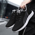 thumbnail image 1 of Zapatos Mocasines casuales para hombres planos con cordones acolchados para deportes al aire libre (41 gris) Wdftyju Tenis De Mujer Tenis De Hombre, 1 of 7