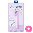 thumbnail image 1 of Athena Club 5-Blade Razor Kit, Lilac, 1 of 5