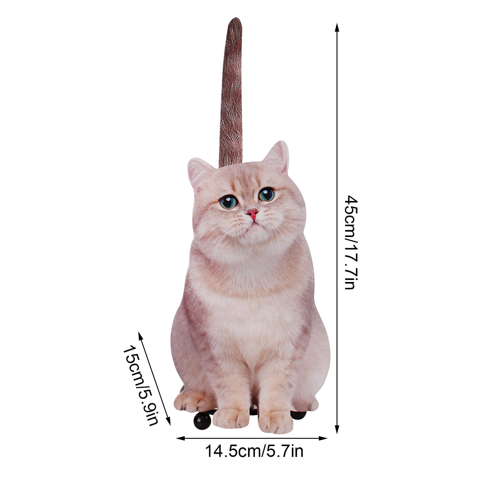 Cat Shape Paper Towel Holder Super Cute Cat Themed for Decorate Your Workspace, Cat Design Paper Towel Holder Stand for Kitchen Toilet Modern Countertop