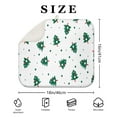 thumbnail image 4 of White Christmas Tree Pattern Dish Drying Mat for Kitchen 1 Pack, Ultra Absorbent Microfiber Dishes Drainer Mats,16x18in(41x46cm), 4 of 6