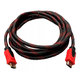thumbnail image 1 of Cable HDMI 10 Metros Full HD 1080p BLOOSOM Negro/Rojo, 1 of 3