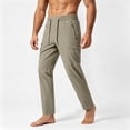 thumbnail image 2 of CHEEREAM Active Pants For Mens Lightweight Drawstring Elastic Waist Drawstring Athletic Trousers with Pocket Slim Fit Sports Running Casual, 2 of 5