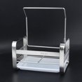 thumbnail image 2 of ZOUSSIQI 304 Stainless Steel Faucet Rag Drain Rack Household Kitchen Free Punching Sink Storage Rack JU316-30294, 2 of 11