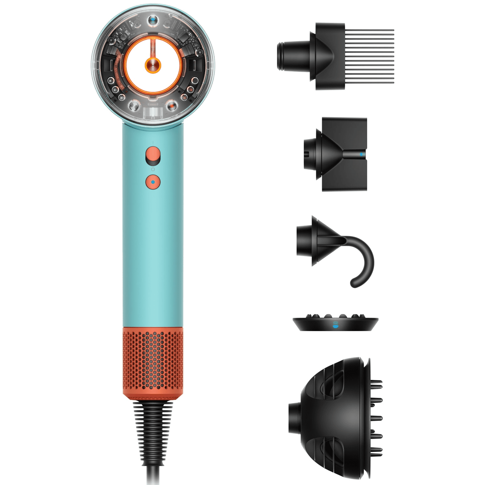 Dyson Supersonic Hair Dryer, Special Edition Blue/Rose Set