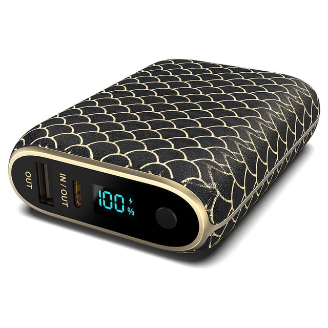 Power Bank HALO RapidPack 10K DLX USB y USB-C 10,000mAh Negro
