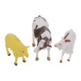 thumbnail image 1 of Simulation Animal Models 3Pcs Animal Shape Dolls for DIY Enthusiasts Moss Landscapes PVC Decorative Accessories, 1 of 3