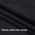 thumbnail image 6 of Topfinel Square Throw Pillow Cover Velvet Decorative Solid for Car Bedroom Coach as Gift, 18 x 18 inch, Black, 6 of 6