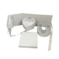 thumbnail image 1 of veasfak Empty Flower Gift Box Fillable Gift Box for Anniversary Celebrations Parties White, 1 of 9