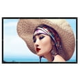 thumbnail image 4 of H150 150'' Portable Projector Screen HD 16:9 White Dacron 150 Inch Diagonal Video Projection Screen, 4 of 7