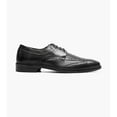 thumbnail image 2 of Stacy Adams Gambetta Modified Cap Toe Oxford Leather shoes Black 25780-001, 2 of 7
