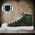 thumbnail image 3 of Coolcustomize Men's Dragon-Themed High-Top Sneakers, All-Season Streetwear Shoes with Rubber Sole Traction, Fabric Upper &, Round Toe Boots for Casual, Outdoor, Gym, Yoga - Dragon Design Gift for Men, 3 of 10