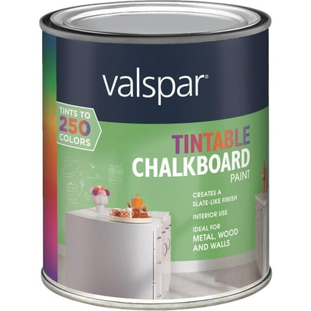 Valspar Tintable Chalk Board Paint (Best Way To Clean Chalkboard Paint)