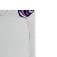 thumbnail image 2 of Ambesonne Music Fitted Sheet, Musical Note Black Theme, Queen Size, Purple and Red, 2 of 2