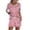 Pink Leopard Love, variant on Ekouaer Pajama Set for Women 2 Piece Lounge Set Short Sleeve Tops and Shorts Soft Sleepwear