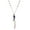 Purple, variant on 1928 Jewelry Neotropic Exotic Parrot Crystal Tassel Pendant Necklace For Women 16" + 3" Extender, Orange