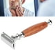 thumbnail image 5 of Maquinilla de afeitar clásica, clásica, antideslizante, de madera, para hombre, maquinilla de afeitar manual, mejora tu experiencia, 5 of 11