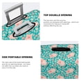 thumbnail image 3 of Susaid Pig And Flower Print Elastic Washable Suitcase Cover with Hidden Zipper, Fits 18-32 Inch Luggage for Protection During Travel-Large, 3 of 7
