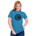thumbnail image 3 of Wave Compass Ocean Sea Spiritual Men's Graphic T Shirt Tees Brisco Brands 2X, 3 of 6
