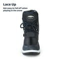 thumbnail image 4 of Apakowa Kids Girls Boys Insulated Fur Winter Warm Snow Boots (Toddler/Little Kid), 4 of 8
