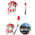 thumbnail image 4 of Christmas Car Sticker Car Styling Windshield Santa Cute Window Decals Car Wiper Sticker Rear Windshield Decoration, 4 of 6
