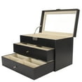 thumbnail image 3 of Organisateur de Lunettes à Fente, Organisateur de Lunettes Multiples Boîte de Rangement pour 18 Lunettes Tiroir de Rangement pour Lunettes Fonctionnalité Intelligente, 3 of 14