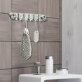 thumbnail image 5 of LLDYYDS 2025 Long Design No Drill Suction Cup Hooks Strong Towel Holder For Glass Tile Wall Mount In Bathroom Kitchen, 5 of 5