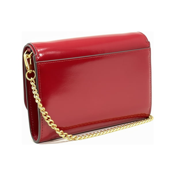 Tory Burch Women's Emerson Patent Leather Chain Wallet