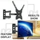 thumbnail image 5 of TV Montaje de pared Soporte TV Monitor de pantalla Montaje Soporte Soporte de TV ajustable, 5 of 7