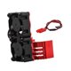 thumbnail image 3 of Ventilador de refrigeración para motor de coche RC, profesional, accesorios de repuesto, aleación de aluminio, Rojo, 3 of 9