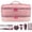Pink B, variant on Aorsher Compatible with Shark Flex Style Hair Dryer Travel Case, Waterproof PU Leather Storage Bag for Travel Salon, Black