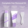 thumbnail image 6 of Hair Removal Cream Kit for Women, Gentle Painless Depilatory Cream and Mousse Set with Spatula, for Legs Arms Bikini, 6 of 7