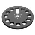 thumbnail image 2 of Carrete de cinta vacío Carrete de cinta vacío de 7 pulgadas, carrete de cinta en blanco para Studer ReVox/TEAC/BASF (11 agujeros, negro) WDOplteas Accesorios Electrónicos, 2 of 9