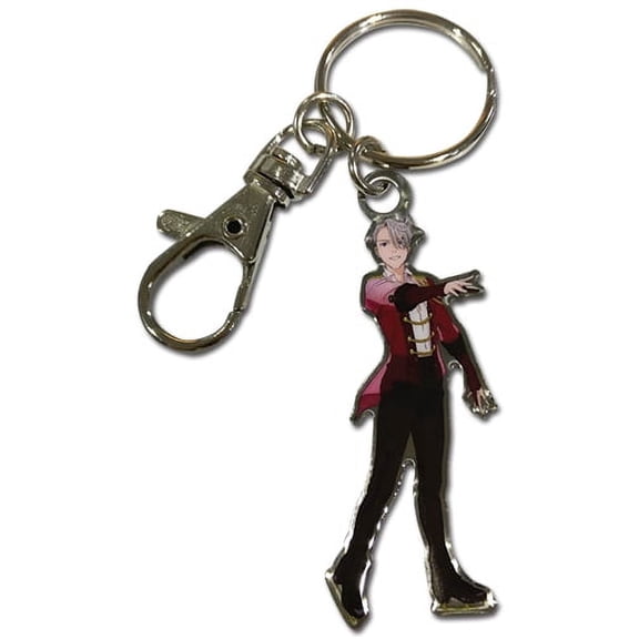 Key Chain - Yuri!!! On Ice - Victor Metal New Licensed ge85478