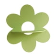 thumbnail image 2 of Estante de almacenamiento con forma de flor, expositor de madera, estante de pared para plantas pequeñas Verde, 2 of 9