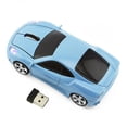 All Optical Computing PloutoRich 2.4GHz Wireless Mouse, Cool Sports Car Mouse, Optical ...