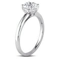 thumbnail image 3 of Everly Women's Created Sapphire 10K White Gold Engagement Ring, 3 of 7