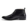 thumbnail image 2 of J'aime Aldo Men's 49903 Leather Lined Ankle High Perforated Lace Up Dress Boots, Black, 10.5, 2 of 3