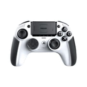 Nacon Revolution 5 Pro Officially Licensed PlayStation Wireless Controller for PS5 / PS4 / PC - Hall Effect, Trigger Stops, Map Buttons - White
