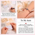 thumbnail image 3 of TINGN Natural Stone Bracelets Gifts for Women Girls Jasper Bracelet Adjustable Double Winding Beading Handmade Braided Bracelet Birthday Mothers Day Gifts for Women, 3 of 7