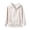 White, variant on Kids Zip up Fleece Hoodi𝐞s Cute Soft Cotton Hoodi𝐞 Sweatshirts Boys Girls Plain Knit Cuff Jackets Outwear with Pockets