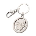 thumbnail image 2 of Black Panther Porte-Clés Logo Masque Argenté, 2 of 4