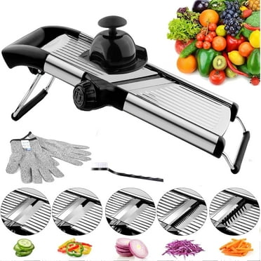 Swayvoo Stainelss Steel Mandoline Slicer Vegetable Chopper Potato Slicer